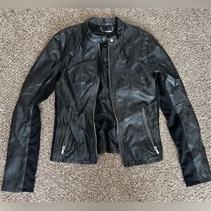 Woman’s express leather jacket